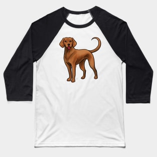 Dog - Redbone Coonhound - Red Baseball T-Shirt